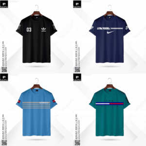 চিনিগুড়া মেশ ফেব্রিক্স টি-শার্ট